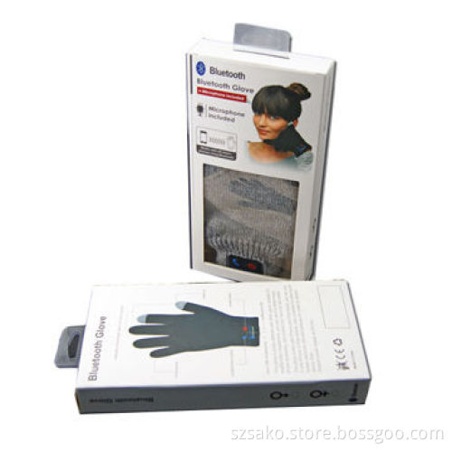 Mini Bluetooth Speaker, Built-in Headphones, Fashion, New Bluetooth Glove Touch Screen Control